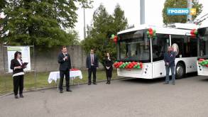 35 новых троллейбусов выйдут на линию в этом году в Гродно: три из них уже получены
