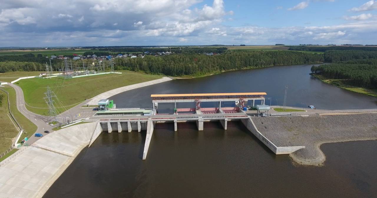 Гродненской ГЭС – пять лет: она уже выработала более 414 миллионов киловатт-часов электроэнергии
