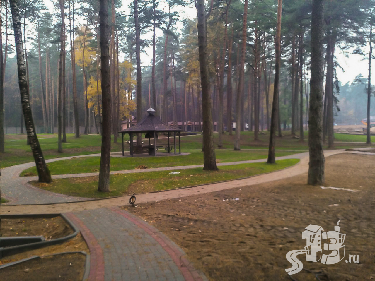 Фотофакт: скоро в Пышках в Гродно появится парк, который объединит в себе активный и спокойный отдых