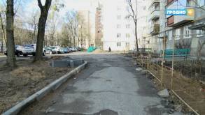 На этой неделе в Гродно будут активно ремонтировать дворы и дороги. Представлен план работ