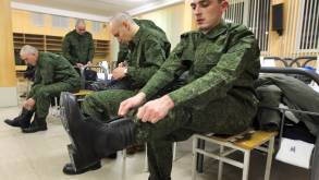 Отправка новобранцев в армию начинается в Беларуси