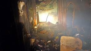 В Гродно на БЛК горела квартира — спасен мужчина, еще 14 человек эвакуированы