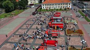 Пожарной службе Беларуси исполняется 170 лет. Сегодня спасатели Гродно устроят настоящий праздник для горожан