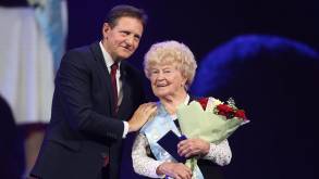 «Не сразу полюбила город»: Почетным гражданином Гродно стала 99-летняя ветеран ВОВ