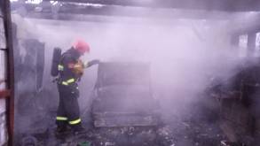 До тла сгорел гараж с машиной, выгорели два дома: обзор пожаров в Гродненской области за сутки