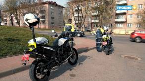 Гродненская ГАИ усиливает контроль за мотоциклистами