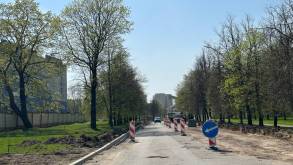 Улицу Репина в Гродно закрывают для движения на 12 дней