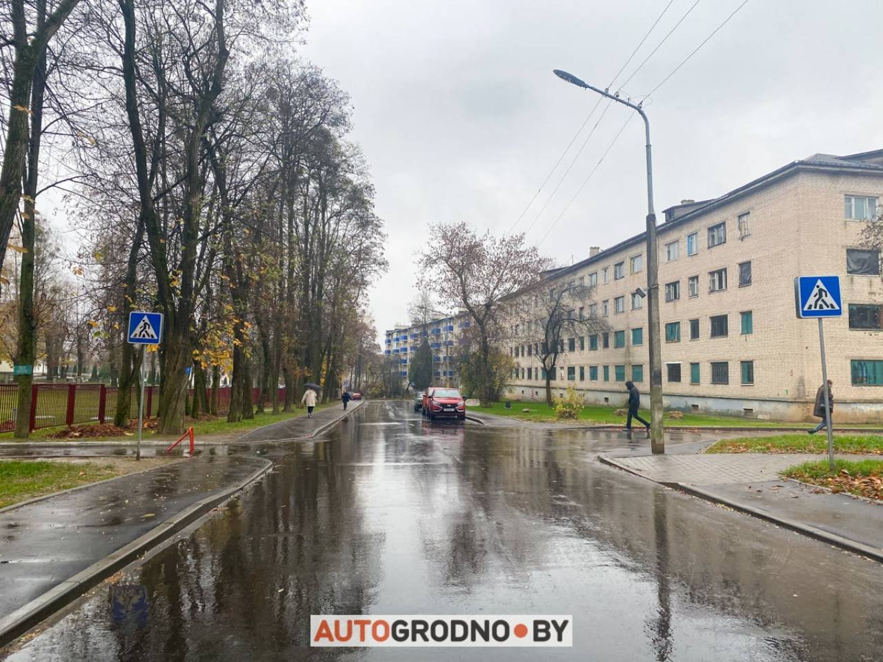 Переулок Доватора в Гродно не узнать: здесь полностью обновили асфальт —  Блог Гродно s13