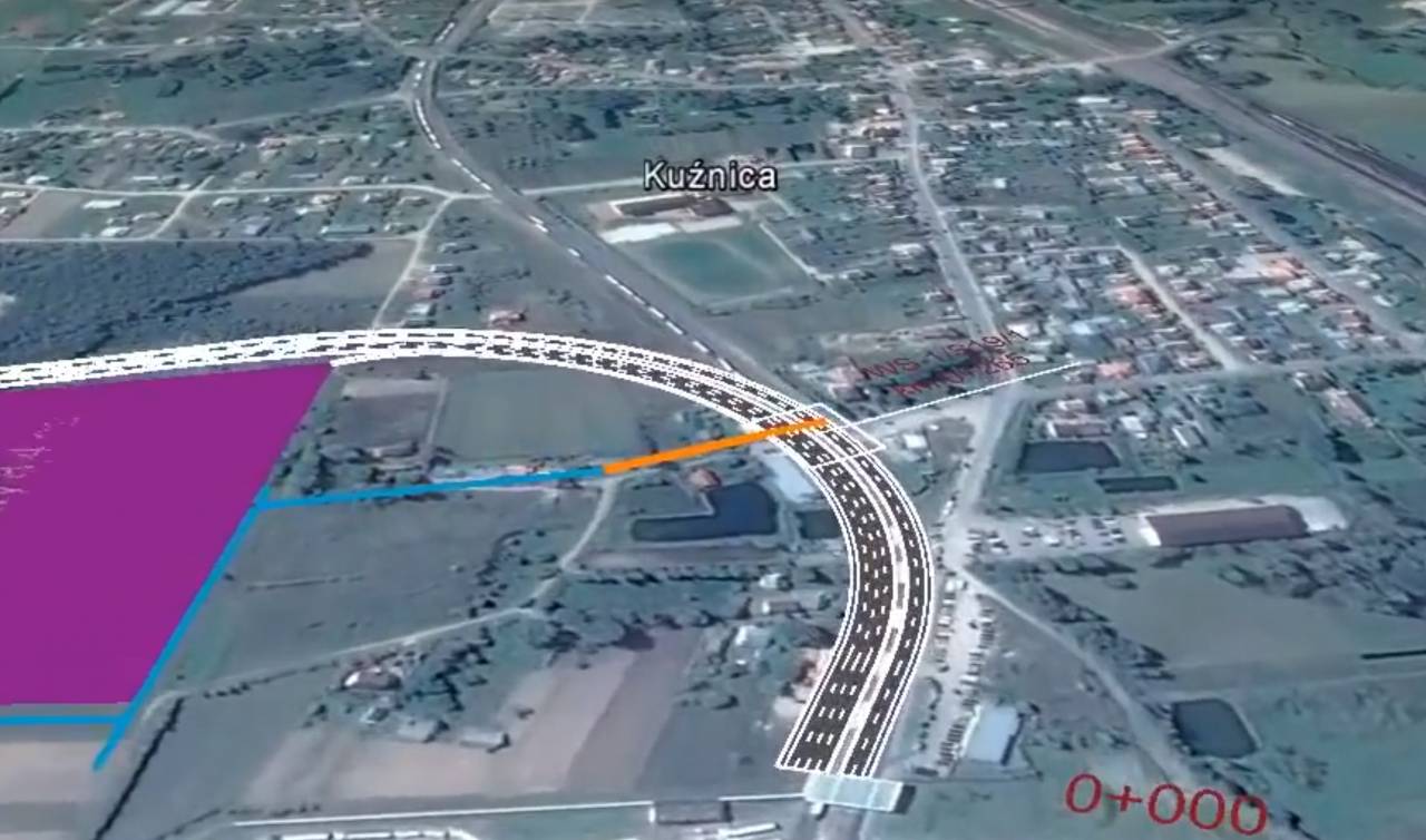 В ближайшие 5 лет участок трассы S19 «Кузница - Сокулка» расширят до 4 полос и пустят в обход населенных пунктов