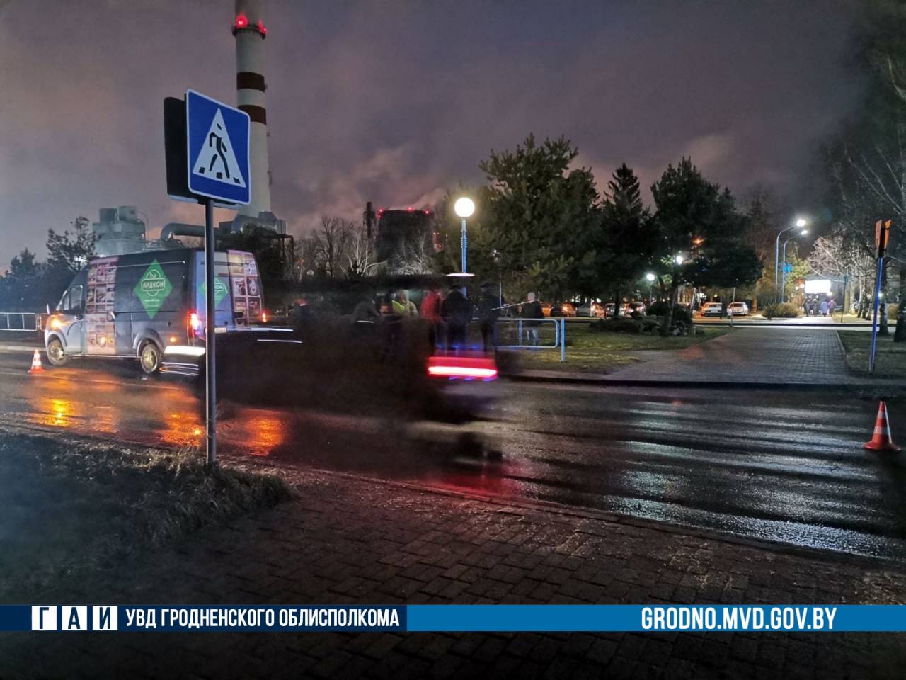 Утром в Гродно на пешеходном переходе сбили мужчину. Вместо работы он попал в больницу