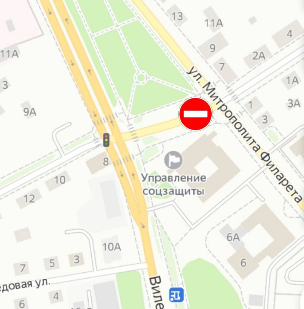 С сегодняшнего дня закрывается движение по участку улицы Лермонтова