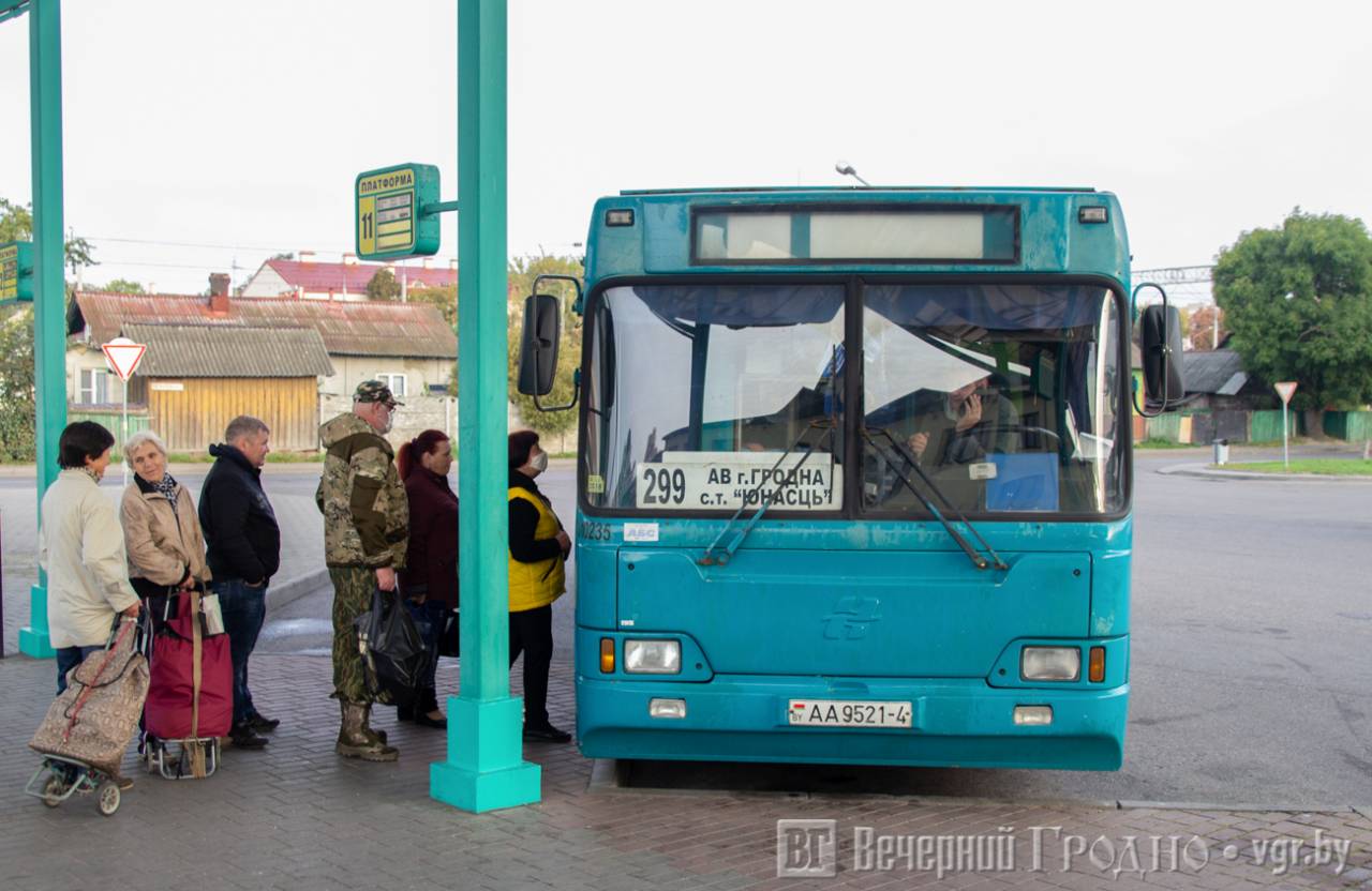 Со вторника в Гродно снова пустят дачные автобусы