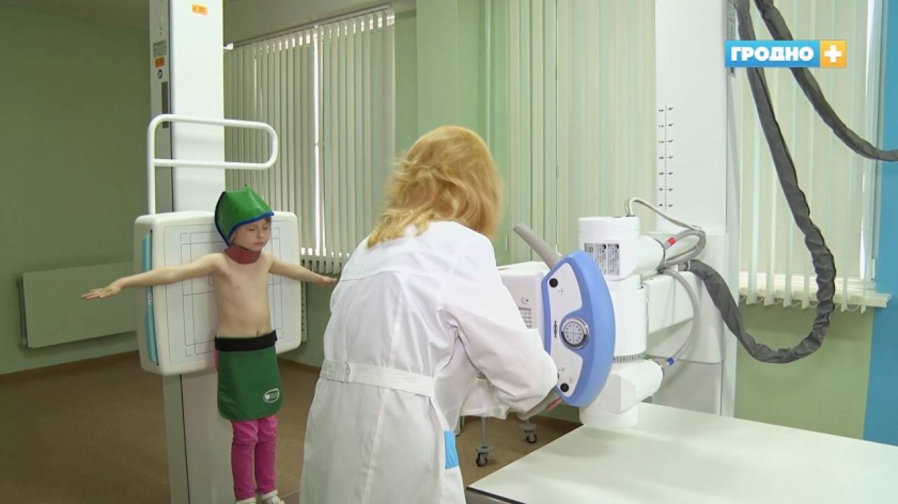 В Гродненской центральной детской поликлинике работает цифровой рентген-аппарат – насколько он востребован?