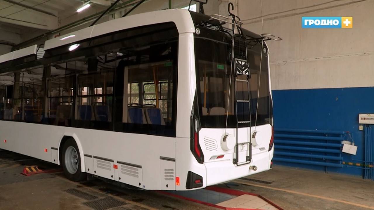 В Гродно на маршруты выйдут новые троллейбусы. В отличие от минских машин гродненские без автономного хода