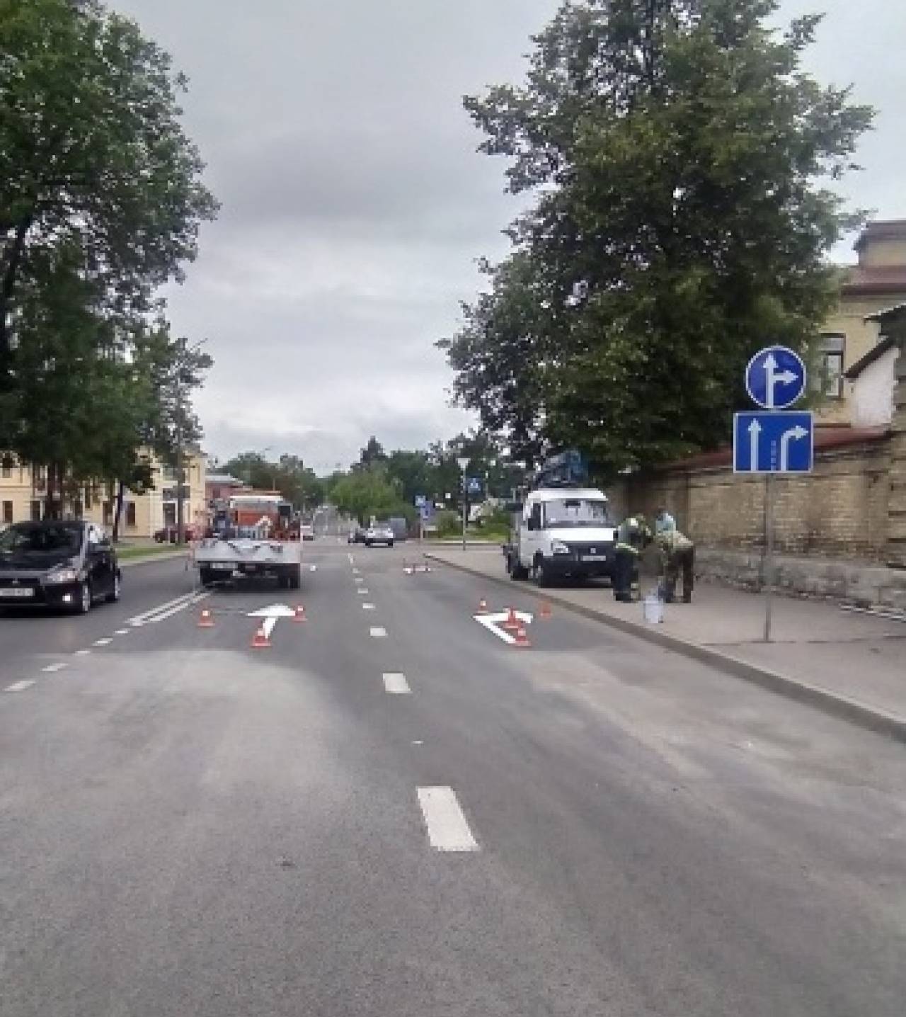 Будьте внимательны. На одном из перекрестков в центре Гродно запретили левый поворот