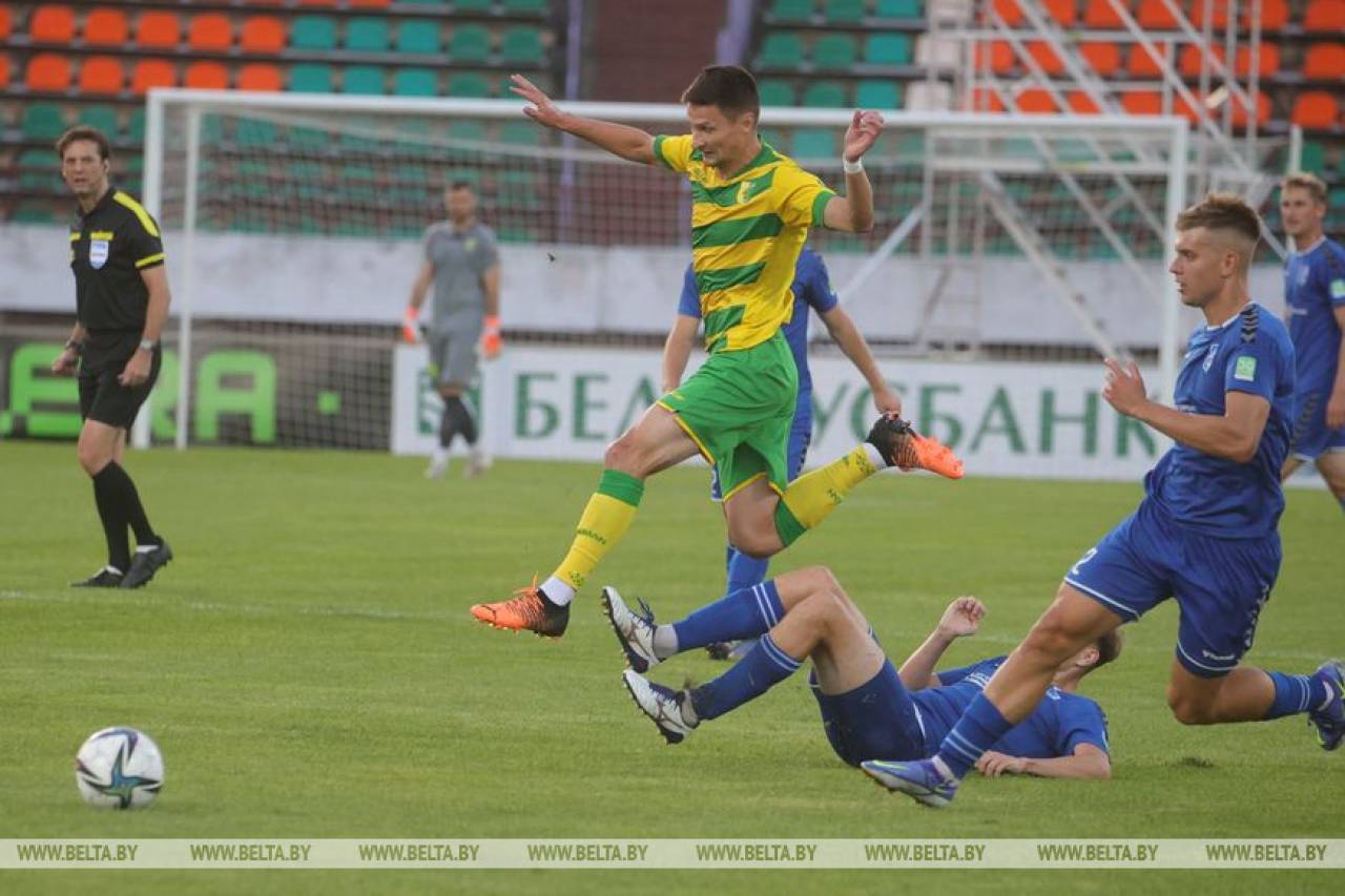 Гродненский «Неман» наконец-то добился победы в очередном матче ЧБ по футболу