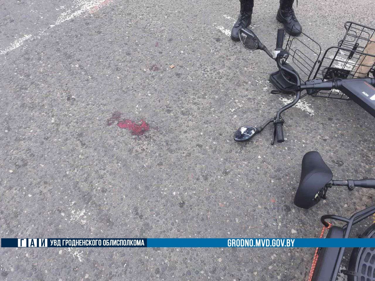 В Гродно велосипедист на тротуаре сбил пенсионерку. В его отношении возбудили уголовное дело