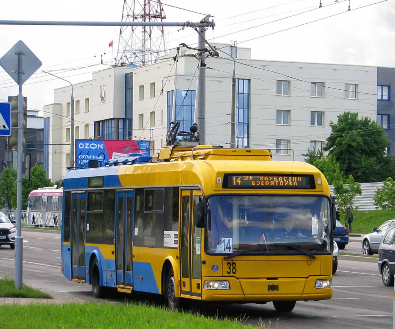 14-й троллейбус вернется на улицы Гродно, но по другому маршруту. Изучаем эти и другие изменения