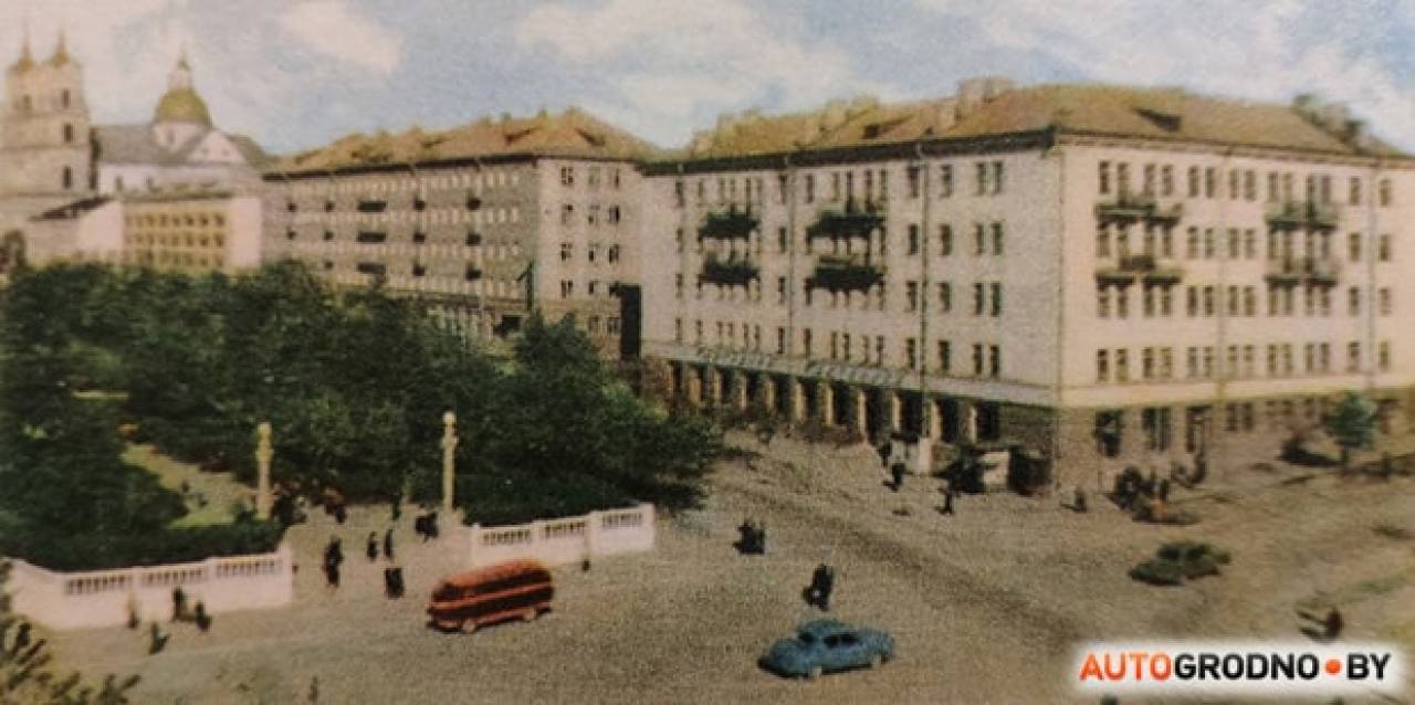 Гродно на советских открытках: «прогуляйтесь» вместе с нами по городу почти 60-летней давности