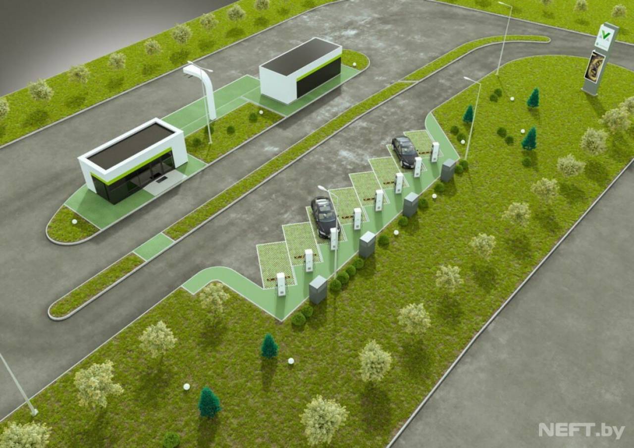 Два супербыстрых зарядных комплекса для электромобилей появятся в Гродно в 2023 году