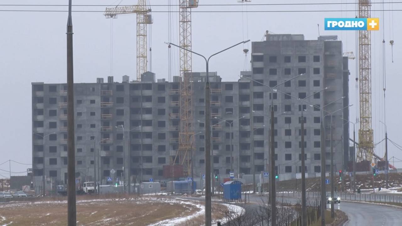 В 2023 году микрорайон Грандичи в Гродно останется самым активно застраиваемым жилым массивом города