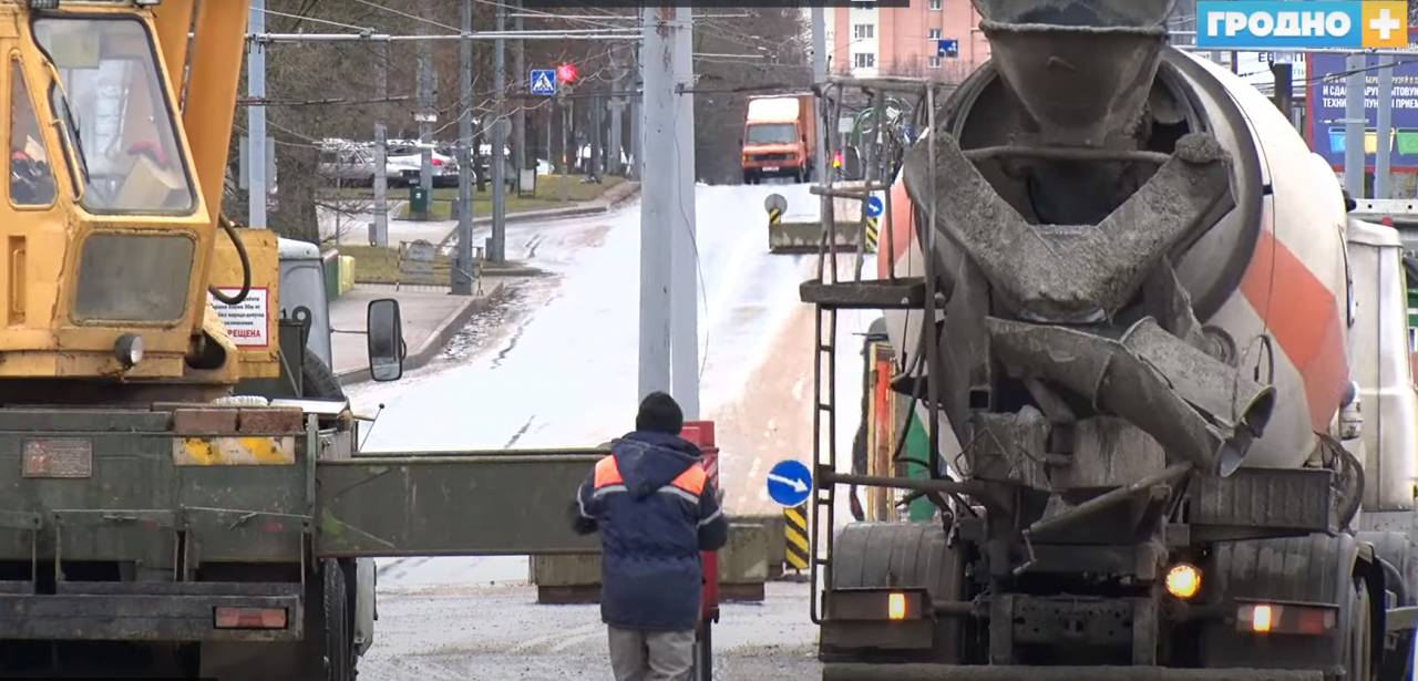 Будут ремонтировать параллельно с мостом: на будущей неделе начинается ремонт путепровода на ул. Поповича в Гродно