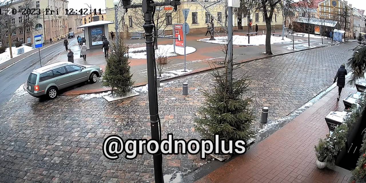 В Гродно на пешеходной улице Советской ужесточают контроль за нарушителями ПДД