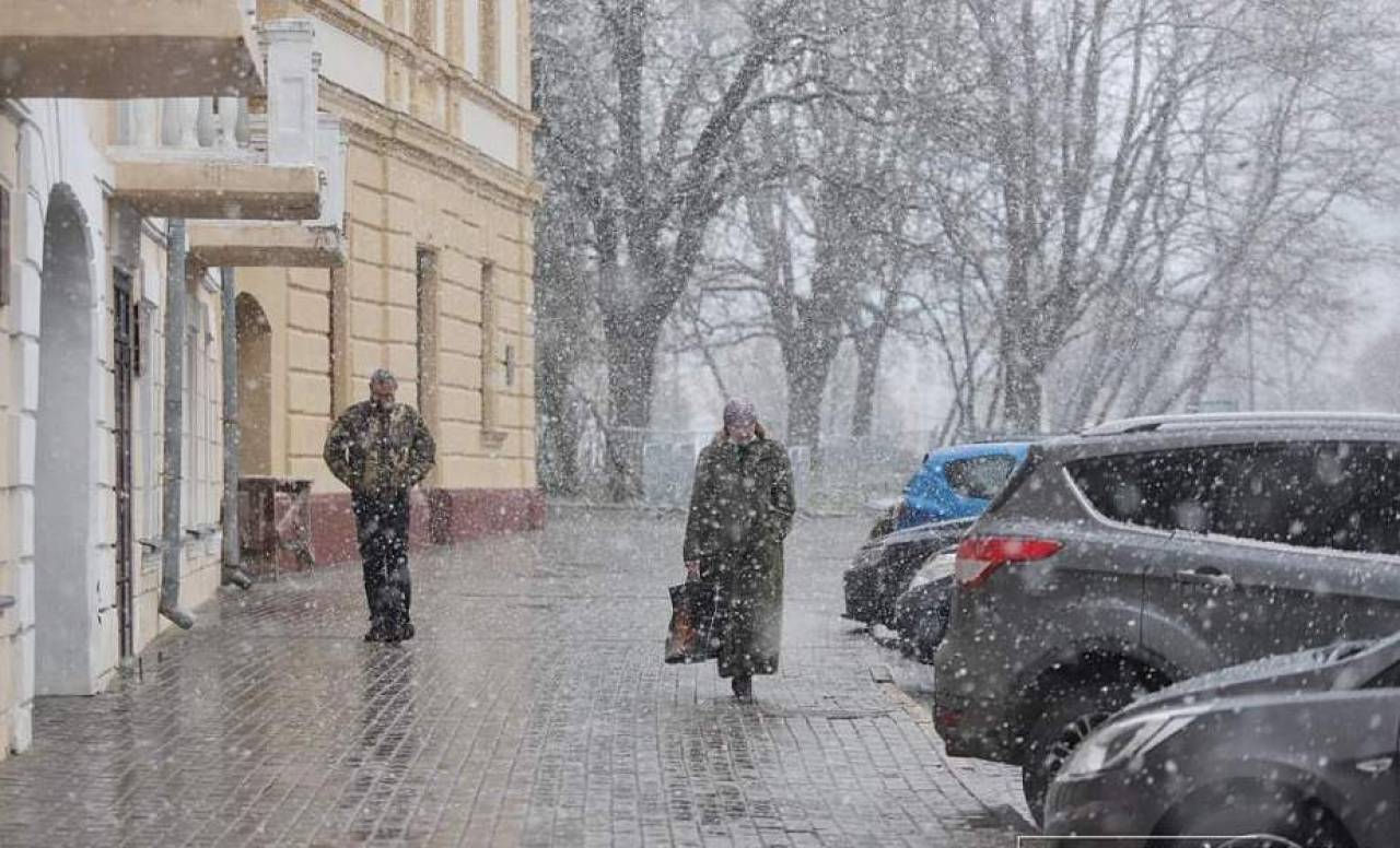 Небольшой минус и снег: погода в Гродно на выходных