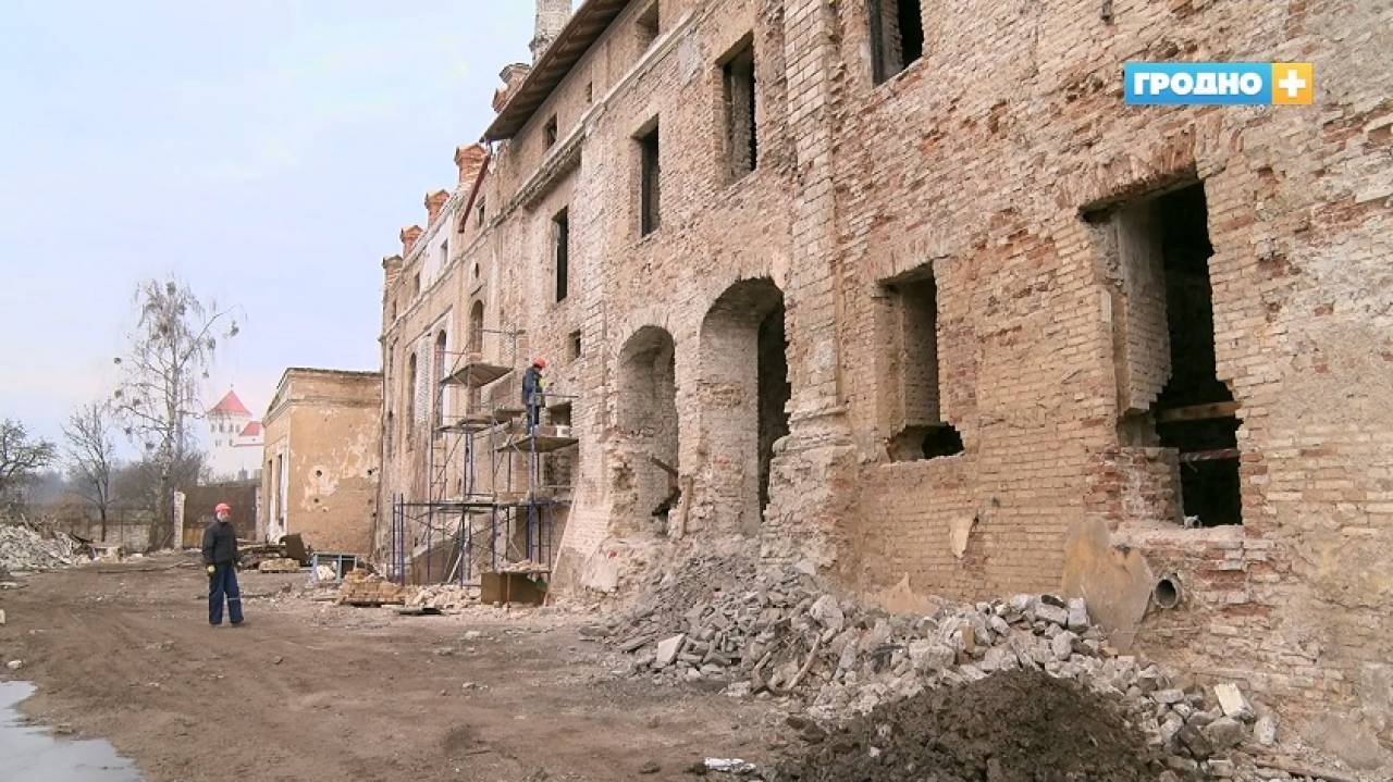 Летом увидим предварительный результат масштабной стройки: в Гродно продолжается реконструкция бывшего пивзавода