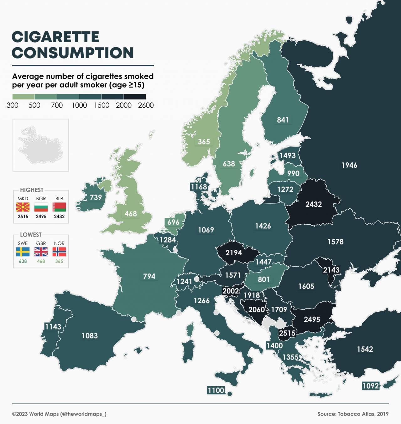 Беларусь попала в топ рейтинга курильщиков Европы, но не все так однозначно