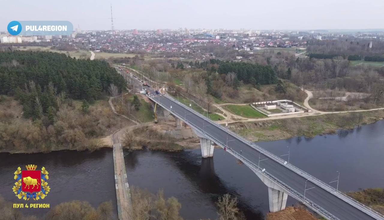 Движение по Новому мосту в Гродно будут открывать с лазерами и танцами