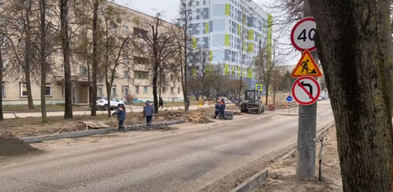 Движение на ул. Курчатова в Гродно будет закрыто на неделю больше, чем предполагалось ранее