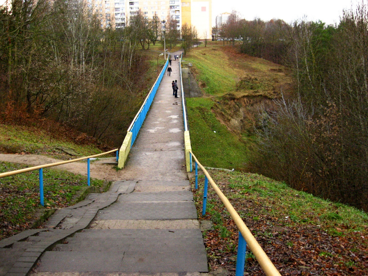 Пешеходный мост на Фомичева в Гродно планируют отремонтировать в 2024 году