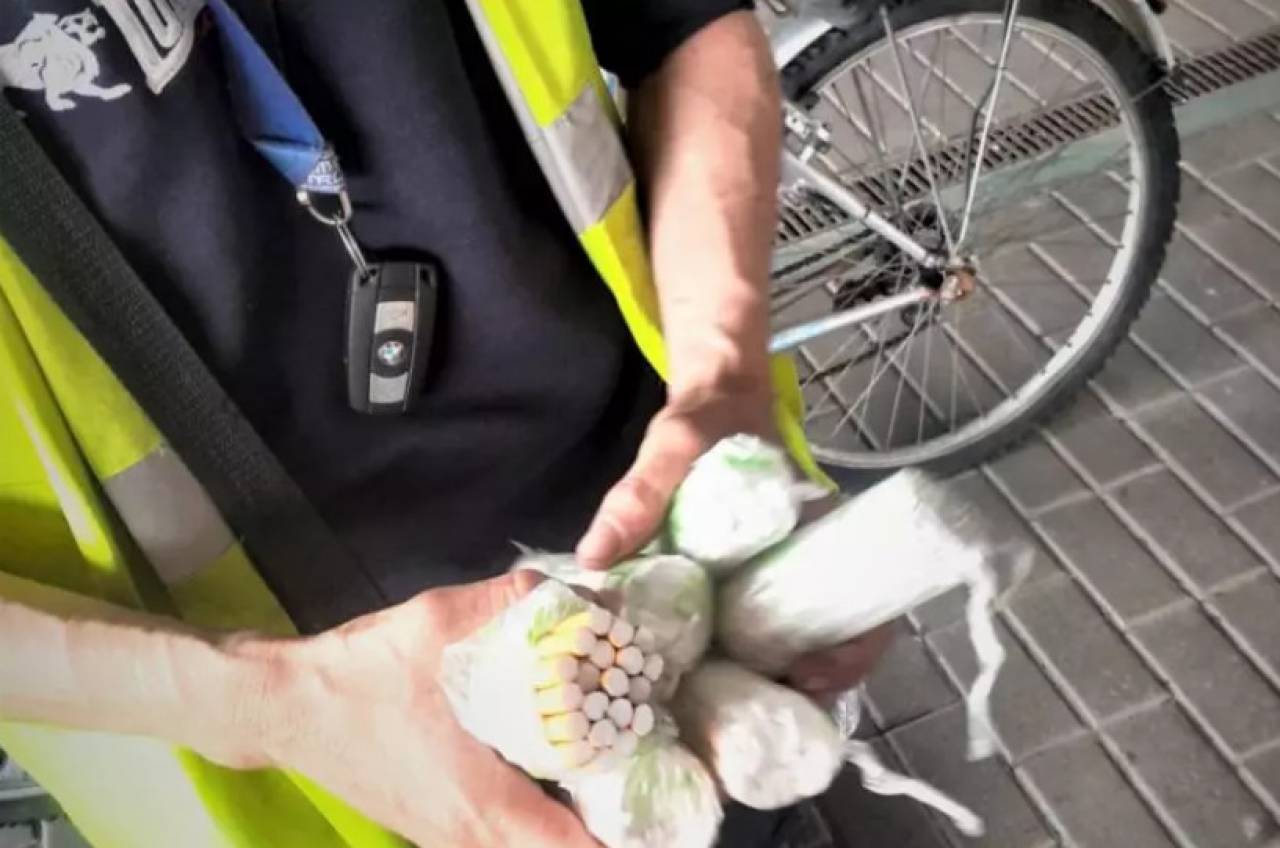 Чудеса контрабанды: на ближайшем к Гродно погранпереходе сигареты извлекли прямо из рамы велосипеда
