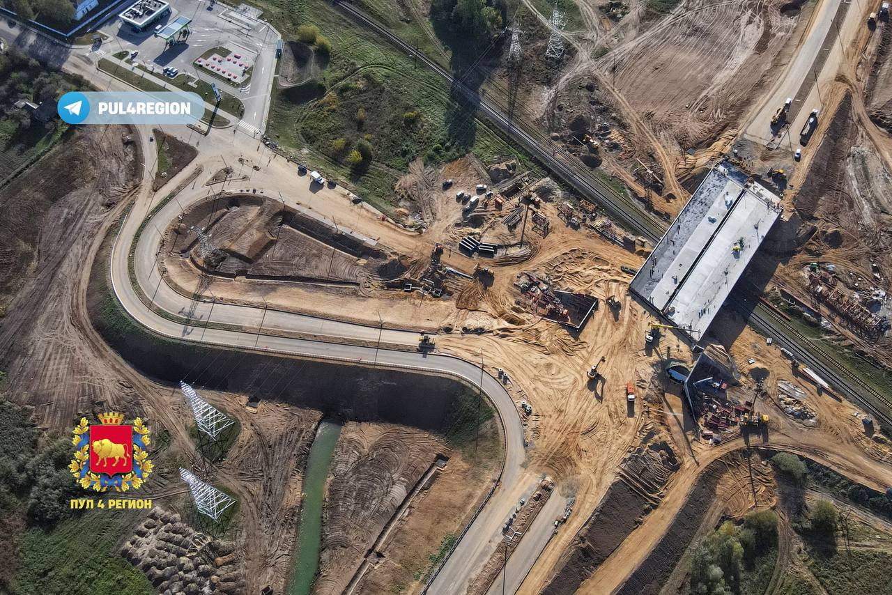 Через четыре недели обещают открыть движение: смотрите, как сейчас выглядит новый участок большой кольцевой в Гродно у Озерского шоссе