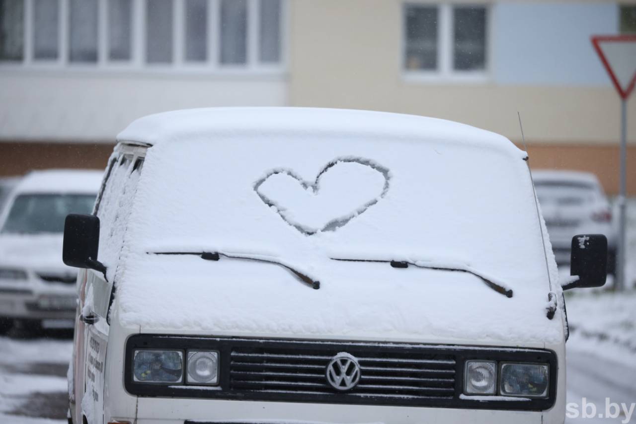 Минус и небольшой снег: погода в Гродно на выходные.