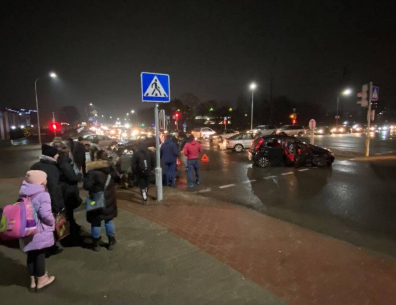 В Гродно на улице Победы произошло серьезное ДТП: в ГАИ рассказали, по какой причине
