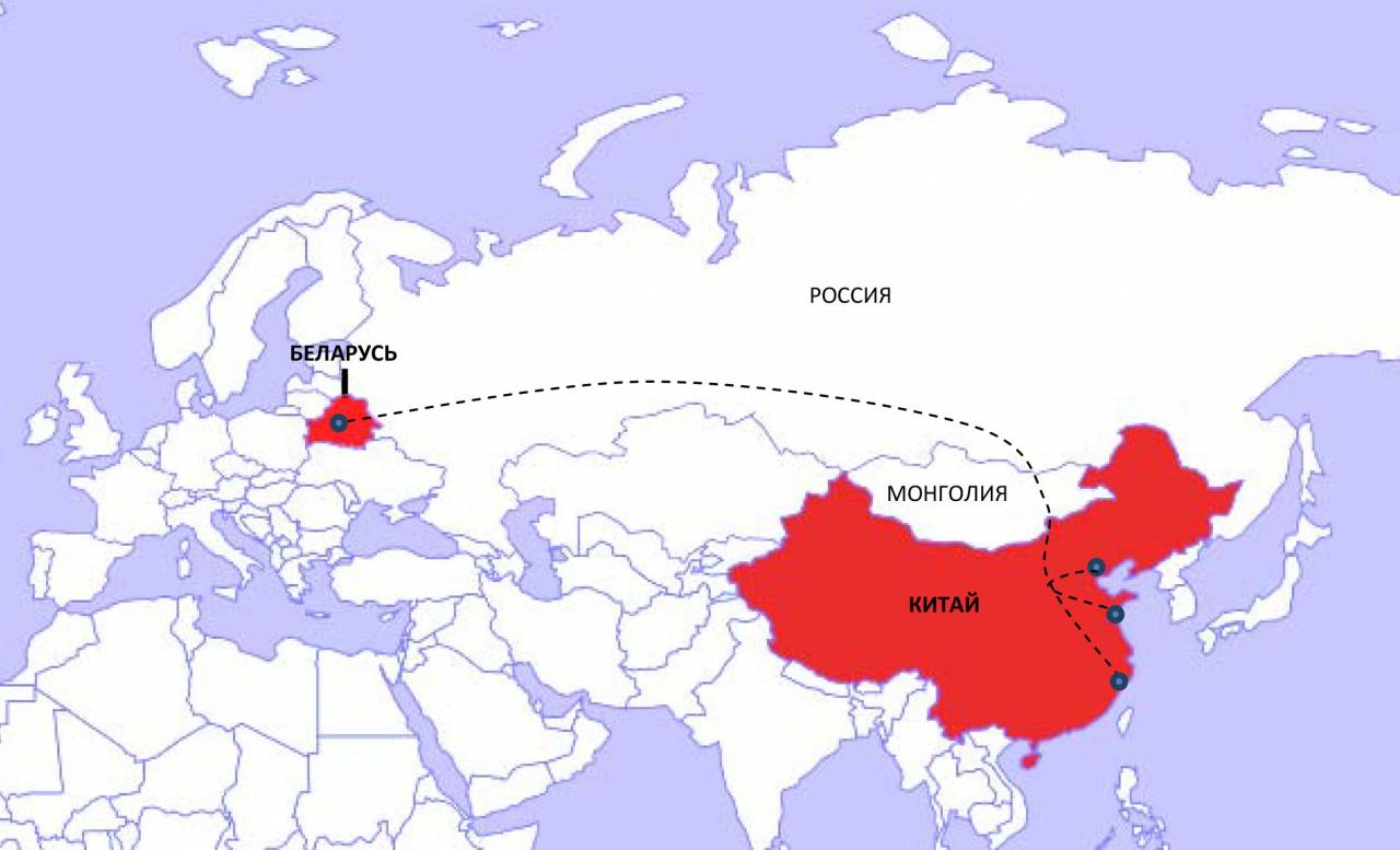 Похоже, Китай стал заменой Европе: сильно увеличился экспорт в Беларусь