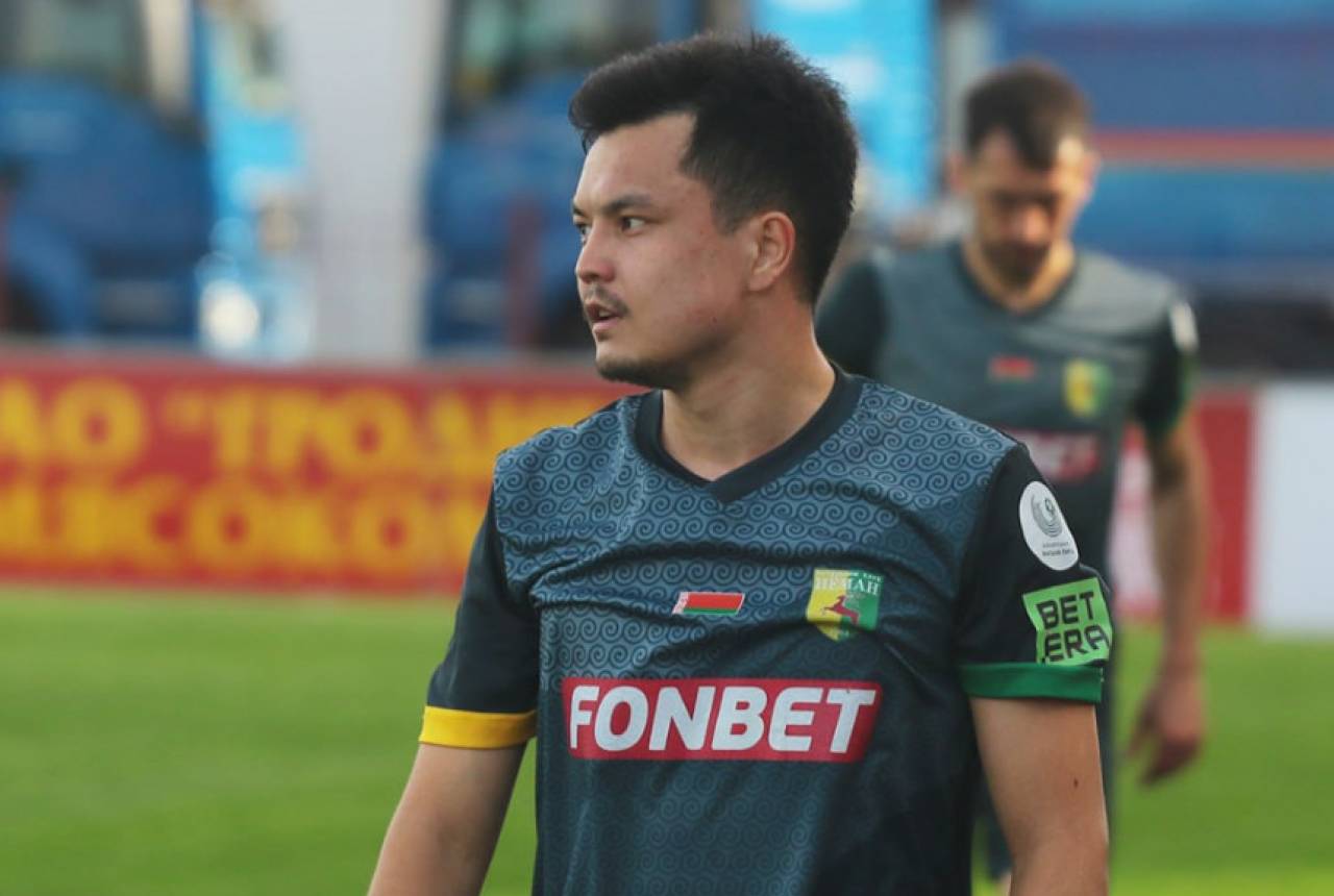 Гродненский «Неман» пытается добиться допуска киргизского полузащитника к участию в финале Кубка Беларуси.