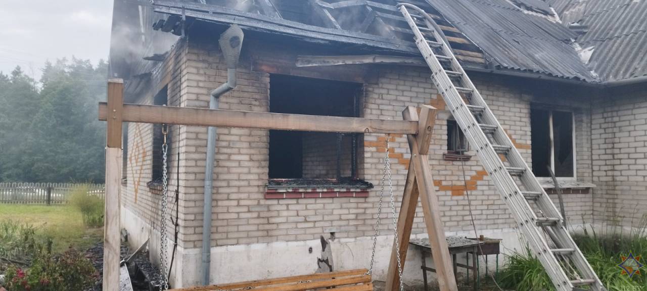 В Мостовском районе на пожаре погиб пенсионер