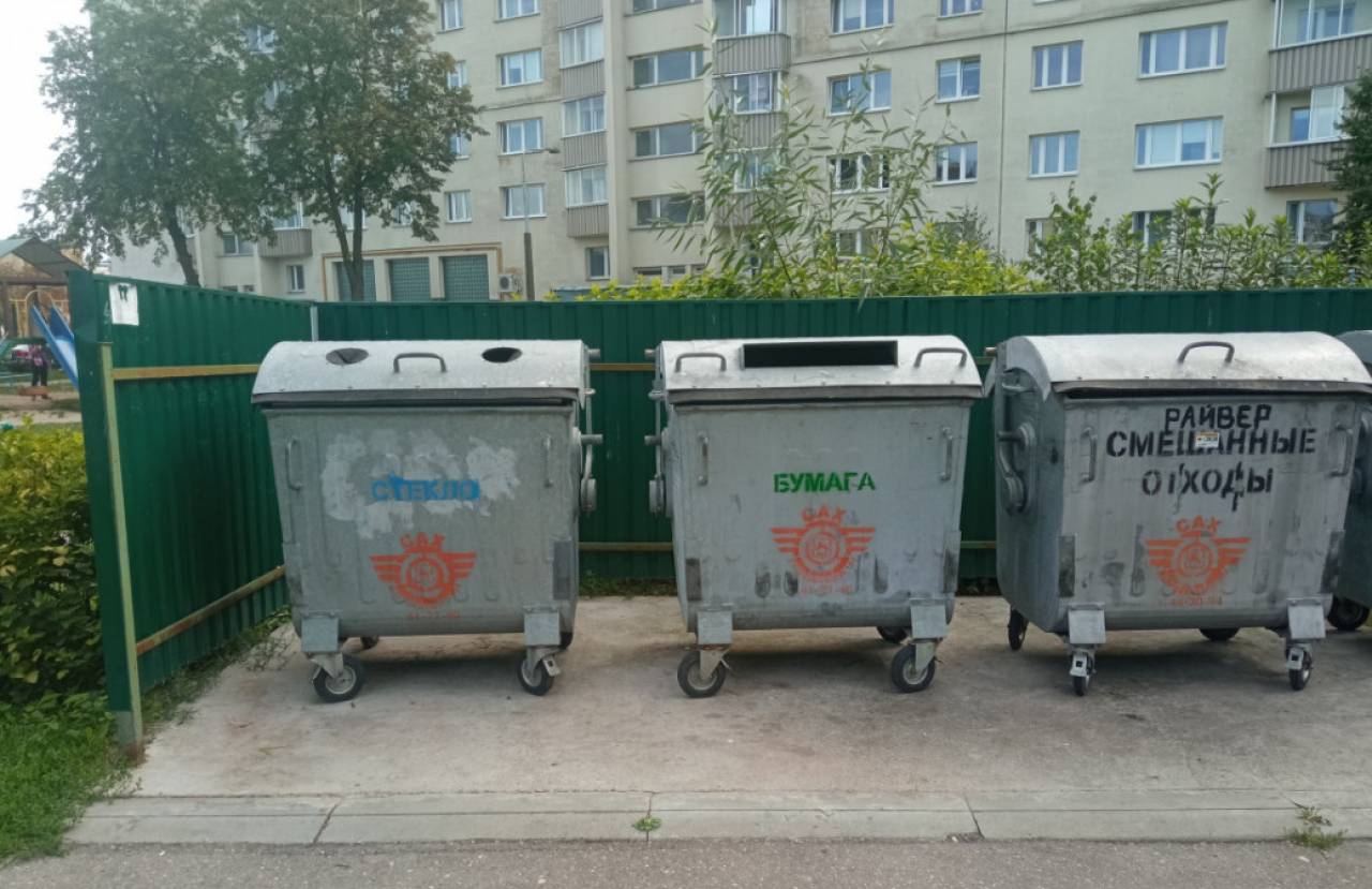 В Беларуси рассматривают упрощение сбора мусора: количество контейнеров во дворах может стать меньше