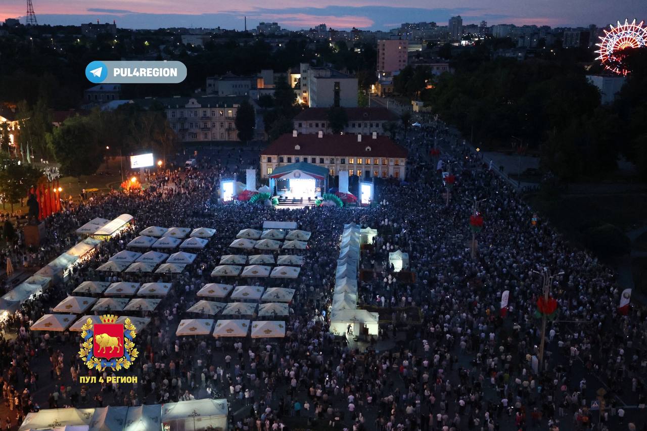 Только в Гродно на улицы вышли 55 тыс. человек: в милиции рассказали, сколько людей праздновали День независимости в Гродненской области