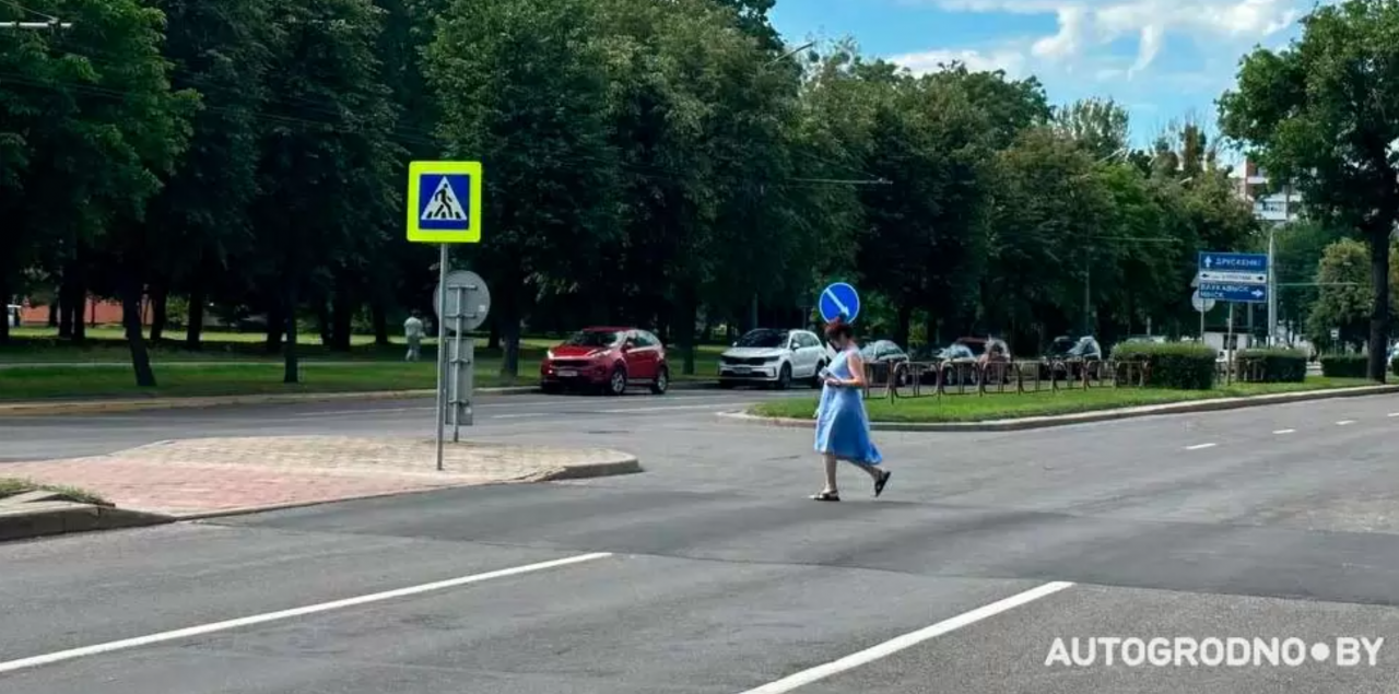 Сюрприз для водителей: в Гродно на шестиполосной магистрали установили «лежачих полицейских»