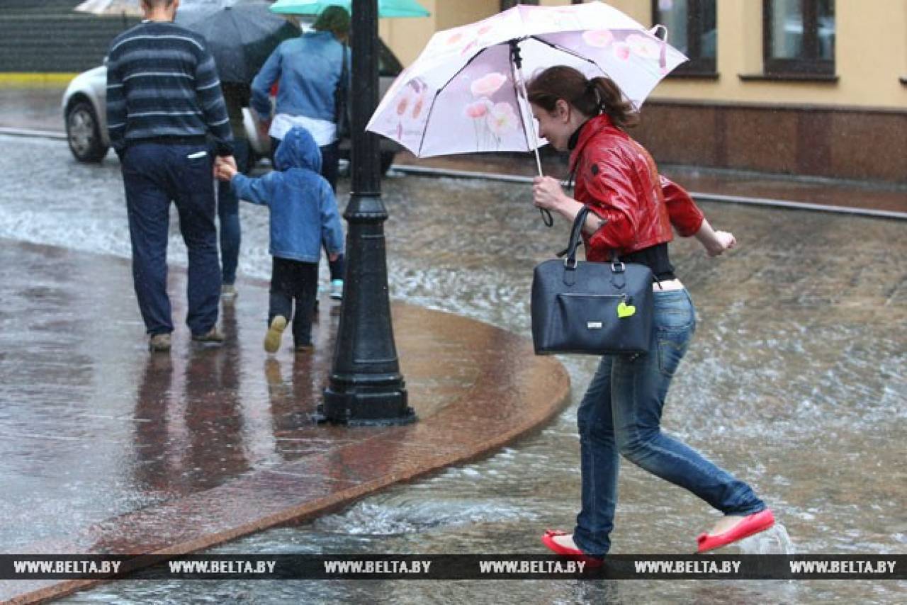 Сильные дожди и грозы ожидают в ближайшие дни в Гродненской области