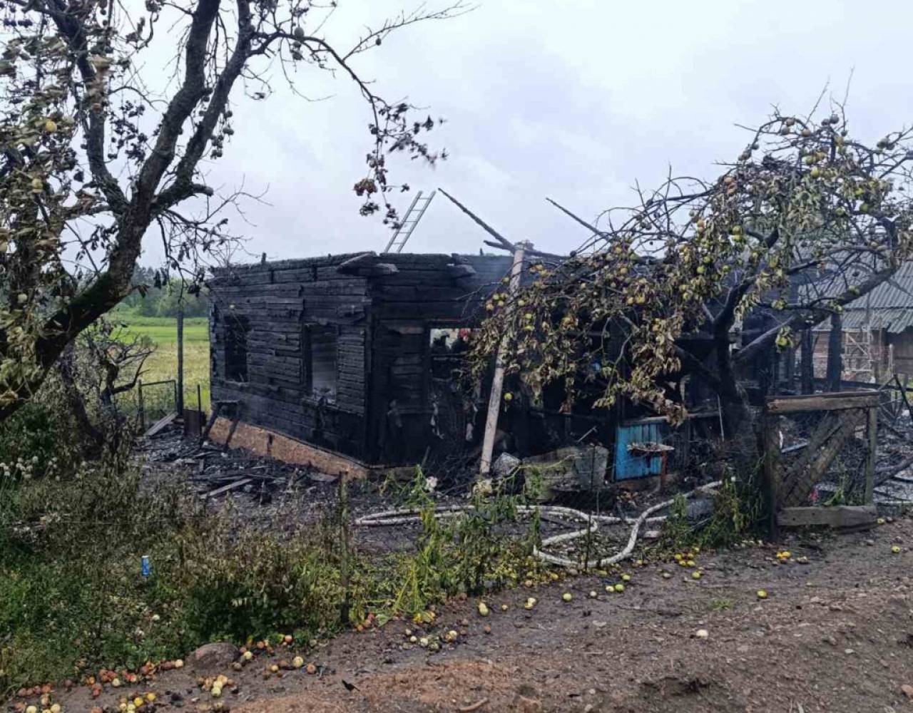 Дом, хозпостройка и машина: обзор огненных ЧП в Гродненской области за сутки