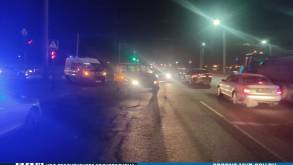 Рано утром в Гродно сбили мужчину: И автомобиль, и пешеход двигались на зеленый сигнал светофора