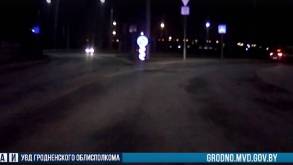 В Гродно ГАИ гонялась за пьяным водителем: Инспекторы поделились видео
