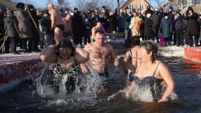 На крещенские купания в Гродно ждут около 5 тысяч человек