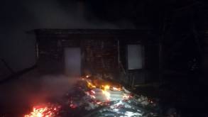 Ночной пожар под Дятлово унёс жизни двух человек