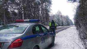 ГАИ Гродно рассказала, как автомобилисты региона пережили субботний снегопад